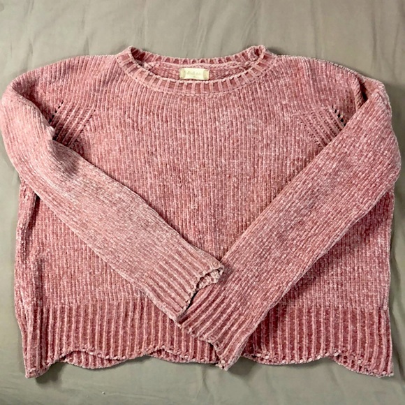 Altar'd State Sweaters - Pink Knit Sweater